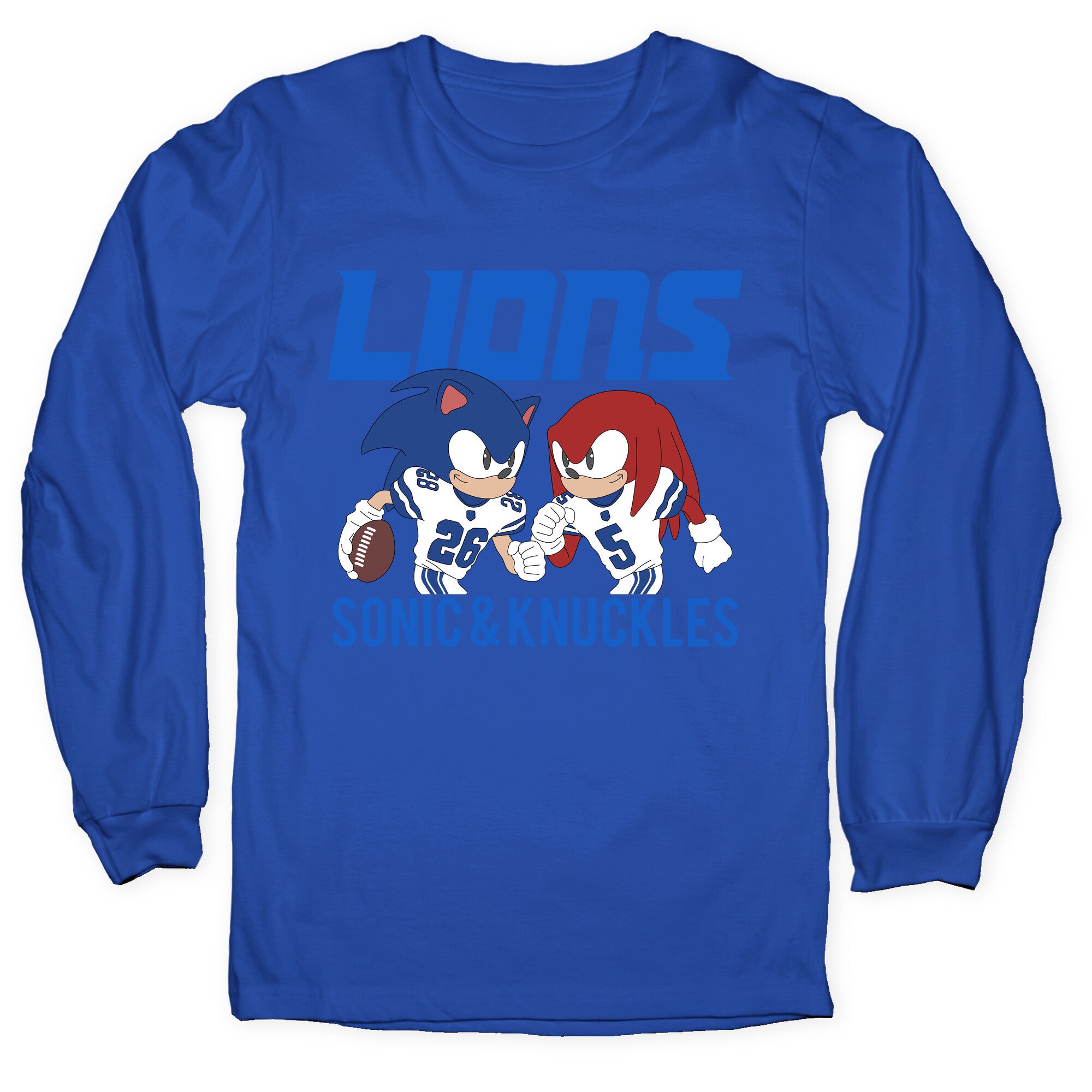 Lions Sonic and Knuckles Longsleeve Tee